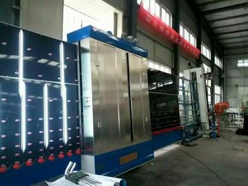 China Stainless Steel Vertical  Low-e  Glass Washer,2500mm Vertical Low-e Glass Washing Machine with Tilting Table supplier