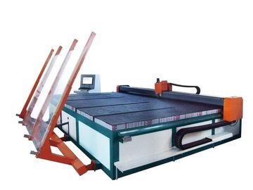 China CNC Automatic Shaped Glass Cutting Machine with Semi - Auto Glass Loading supplier