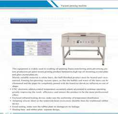 China 60&quot; Vacuum Hot Pressing Album Making Machine CE Certificate All In One supplier