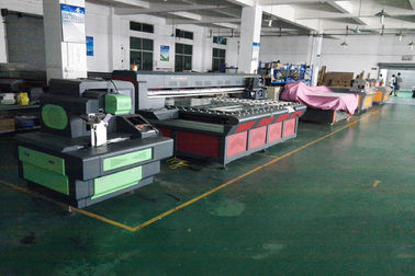 China Piezoelectric Ink-jet Large UV Flatbed Printers 2500X1300mm CMYK+W/CMYK supplier