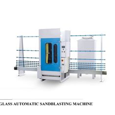 China Professional Auto Glass Edging Machine , Vertical Sandblasting Glass Equipment supplier
