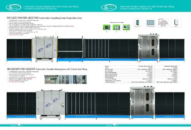 China PLC Control Double Glazing Insulated Glass Machine 900units / day Capacity supplier