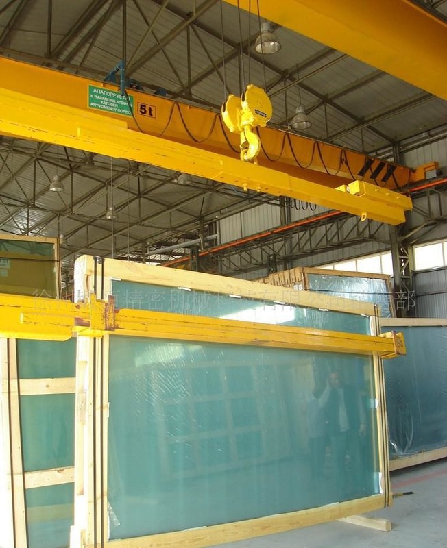 C Or U Shape Container Glass Lifting Crane For Railway Stations , Docks