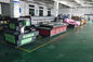 Piezoelectric Ink-jet Large UV Flatbed Printers 2500X1300mm CMYK+W/CMYK supplier