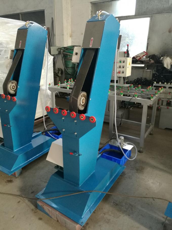 Single Belt Glass Edge Arrising Machine / Glass Edge Grinding Machine