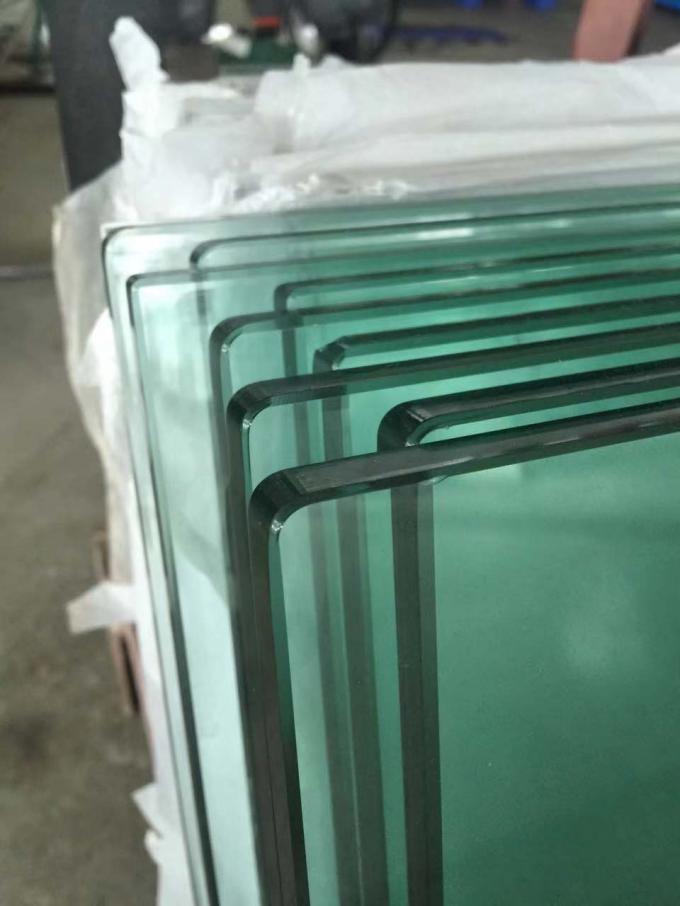 Four Head CNC Glass Corner Edging Polishing Machine with cameras