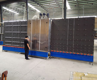 China 2000Mm Vertical Low - E industrial glass washer Equipment 3 Pairs Brushes,Vertical Flat Glass Washing Machine supplier