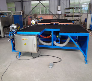 China Horizontal Low-E Glass Edge Remover   Dual Head Low-E Glass Edge Deleting Machine supplier