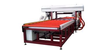 China Horizontal Glass Edging Machine , Glass Straight Line High Speed Automatic,Horizontal Automatic Glass Seaming Machine supplier