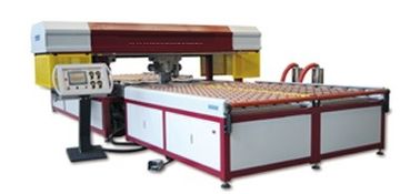 China Horizontal Automatic  4 Side Glass Seaming Machine,Automatic Glass Seaming Machine,Glass Automatic Four Sides Edger supplier