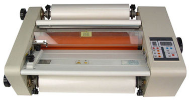 China Hot Roll Lamination Machine / Hot Roller Laminator for Cold Hot Laminating Film supplier
