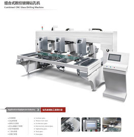 China Three Head CNC Glass Drilling Machine,Shower Glass CNC Glass Drilling Machine,CNC Glass Drilling Machine supplier