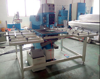 China Semi Automatic Glass Drilling Machine With Lower Drilling Bit PLC Control System supplier
