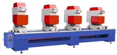 China High Efficient UPVC Window Machine Welding PVC Profile With Four Head supplier