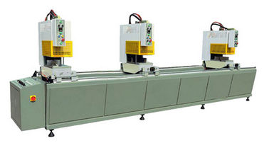 China Vinyl / PVC Windows Three Heads Welding Machine uPVC Windows Making Machine supplier