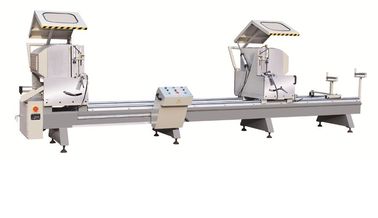 China Double Head Mitre Saw UPVC Window and Door Machinery with Digital Displayer supplier
