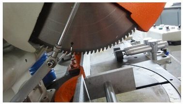 China Double Head Cutting Machine for Aluminum / uPVC / PVC / Vinyl Profile supplier