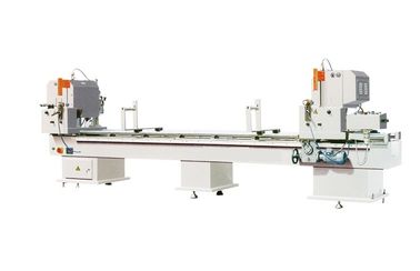 China Low noise UPVC Window Machine , Digital Display Double Mitre Saw for Vinyl Profile supplier
