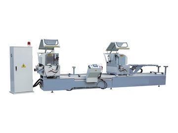 China Upvc Window Machinery CNC Cutter Double Mitre Saw 10~300mm Cutting Height supplier