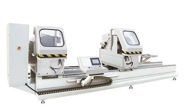 China uPVC Window Processing Machine / Double Mitre Saw CNC Cutting Equipment supplier