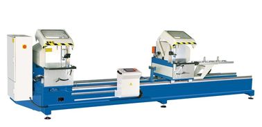 China PVC Window and Door CNC Arbitrary Angle Double Mitre Saw UPVC Window Machine supplier