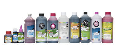 China UV Printer Ink for Dyeing Cloth / Cap Printing , Waterproof Compatible Printer Ink supplier