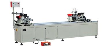 China Automatic Two Head Aluminium Corner Crimper / Aluminum Window Corner Crimping Machine supplier