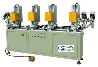 China Window Screw Tightening Machine With Four Head , PVC Window Machinery supplier