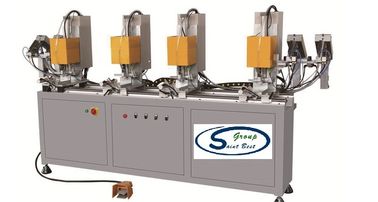 China Steel Liner Automatic UPVC Window Machine High Dimension Accuracy supplier