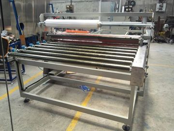 China 0.75Kw Glass Protective Film Laminating Machine , Film Cover Speed 0.5-7m/s Adjustable supplier