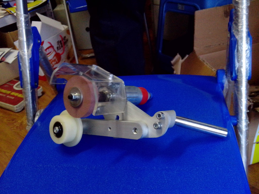 Pneumatic Manual LowE Grinding Machine Handheld Lowe Glass Coating