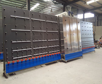 PLC Vertical Glass Washing Machine , automatic glass washer 2000x3000mm supplier