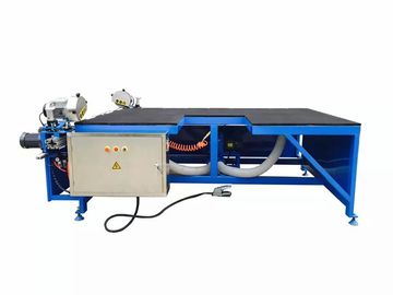 Semi - Automatic Glass Making Machine Horizontal Double Heads Low-e Edge Remover supplier