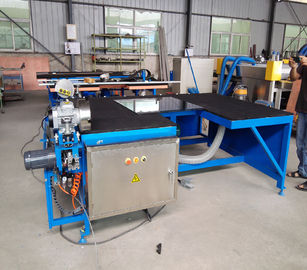 Horizontal Dual Head Low-E Glass Edge Deleting Machine Double Glazing Equipment supplier