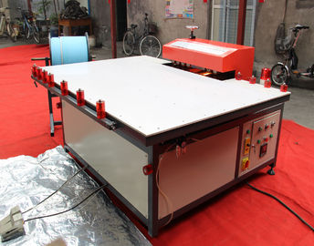 Well Insulating Glass Heated Roller Press , Single Side Hot Press Machine supplier