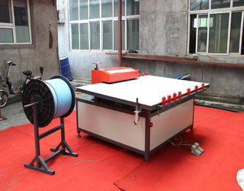 Well Insulating Glass Heated Roller Press , Single Side Hot Press Machine supplier