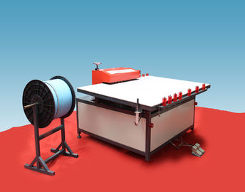 Insulating Glass Machine Single Side Cold Roll Press Table 6 Pairs Rollers supplier