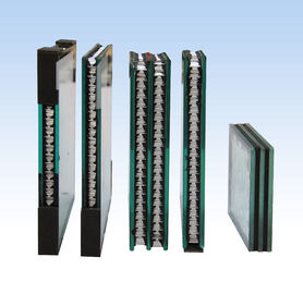 Sealing Triple Insulated Glass Warm Edge Spacer Super Grey And Black Desiccant Layer supplier