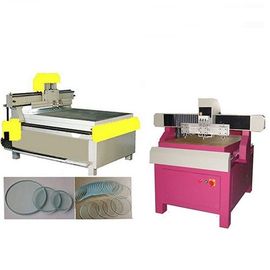 Rose Yellow CNC Glass Cutting Table , Automatic Cutting Table for Mosaic Glass supplier