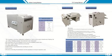 18 Inch Uv Lamination Machine For Laser Printing , Uv Coater For Digital Printing supplier