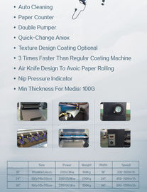 650Mm Photo Book Album Maker , 24 Inch Uv Coating Machine For Offset Printing supplier