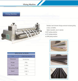 Electric Album Making Machine Single Side White Latex Gluing Machine 0.05mm Thickness supplier