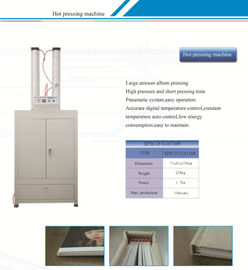 High Pressure Vacuum Hot Pressing Machine For Photobook Low Energy Consumption supplier