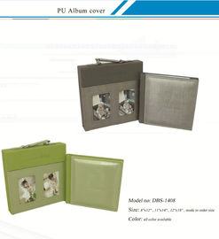 PU Album Covers /  Leather Album Cover,Customized  Leather Album Cover with Suitcase /  PU Album Covers supplier