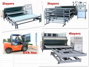 EVA Film Decorative Vacuum Laminating Machine For Architectural Glass supplier