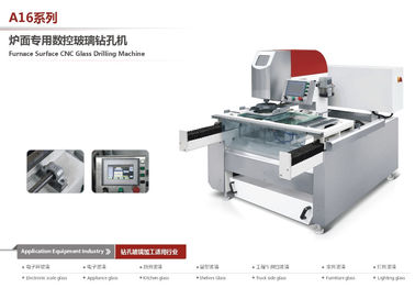 High Efficiency Cnc Drilling Machine For Stove Glass / Furnace Surface Glass supplier