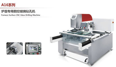 Stove Glass Small Cnc Drilling Machine For Diameter 100~200mm Glass Hole supplier