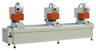 Double Side Auto UPVC Window Machine Three Head Seamless Welding Machine supplier