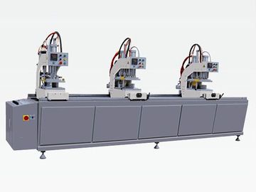 Double Side Auto UPVC Window Machine Three Head Seamless Welding Machine supplier