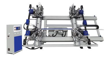 Four Corner Vertical Welding Machine / PVC Window Making Machine supplier